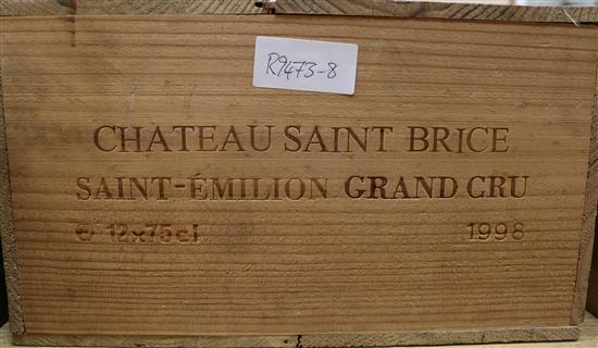 A case of Chateau St Brice Emilion 1998